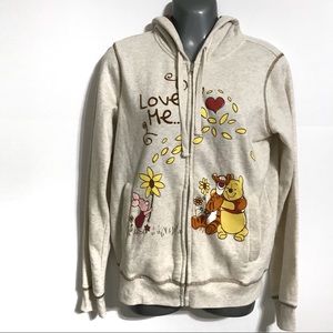 Disney Love Me Love Me Not Winnie-the-Pooh Hoodie